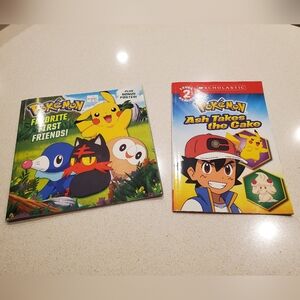 New! Pokemon Children's Book Set